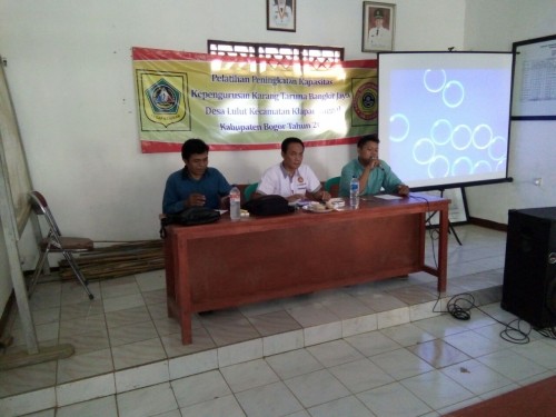 Pelatihan Peningkatan Kapasitas Kepengurusan Karang Taruna Bangkit Jaya Desa Lulut